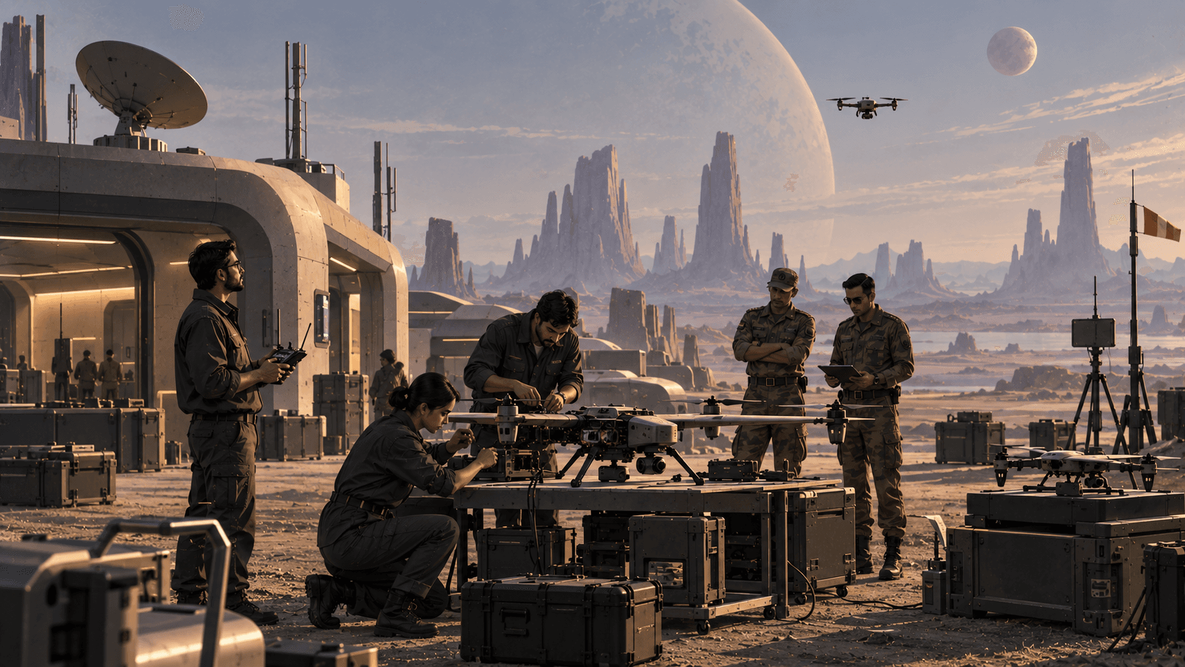Iteration and testing stage visual for Avcorp UAV systems